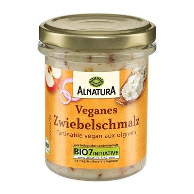 Bild von Alnatura Veganes Zwiebelschmalz