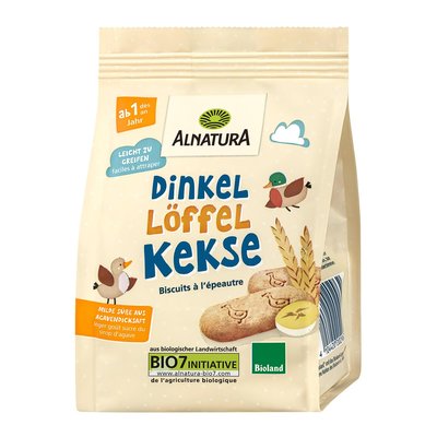 Bild von Alnatura Dinkel Löffel Kekse