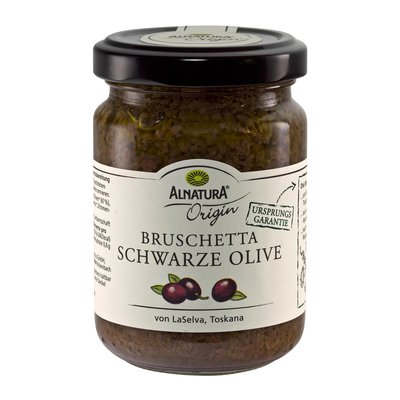 Bild von Alnatura Bruschetta Schwarze Olive