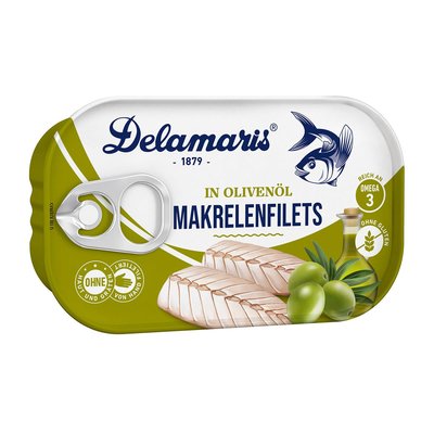 Bild von Delamaris Makrelenfilets in Olivenöl