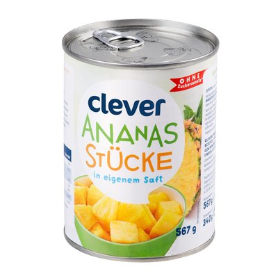 Bild von Clever Ananas Stücke in Ananassaft