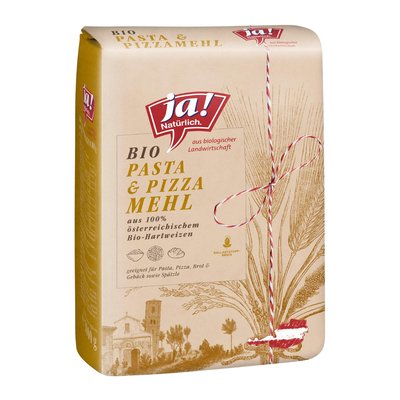 Bild von Ja! Natürlich Pasta- und Pizzamehl
