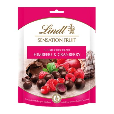 Bild von Lindt Sensation Fruit Himbeere Cranberry