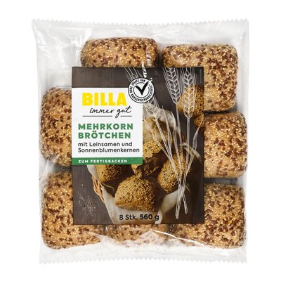 Bild von BILLA Mehrkorn Brötchen