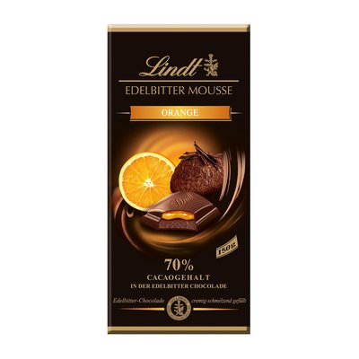 Bild von Lindt Edelbitter Mousse Orange