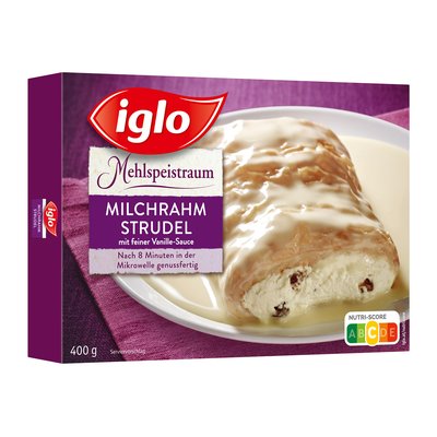 Bild von Iglo Mehlspeisetraum Milchrahmstrudel