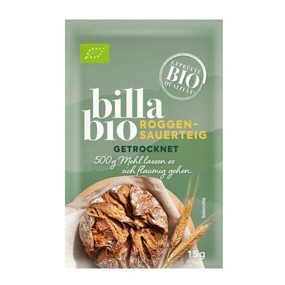 Bild von BILLA Bio Roggen-Sauerteig Getrocknet