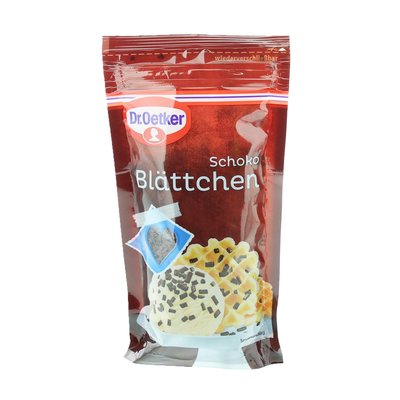 Bild von Dr Oetker Schokoblättchen