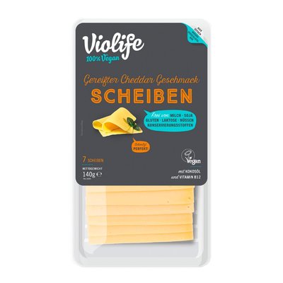 Bild von Violife Cheddar Geschmack Scheiben