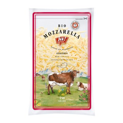 Bild von Ja! Natürlich Mozzarella gerieben