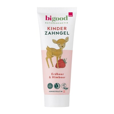 Bild von Bi Good Kinder Zahngel Erdbeer und Himbeer