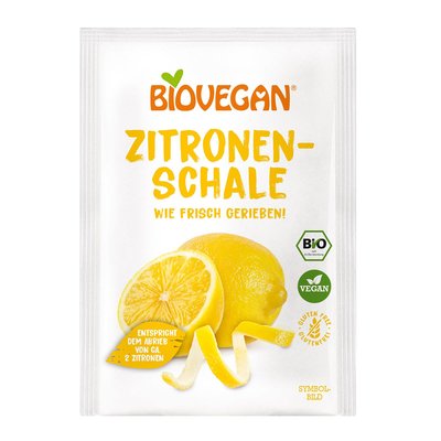 Bild von BioVegan Zitronenschale gerieben