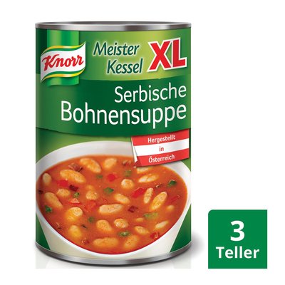 Bild von Knorr Meisterkessel Xl Serbische Bohnensuppe