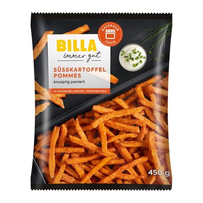 Bild von BILLA Süßkartoffel Pommes