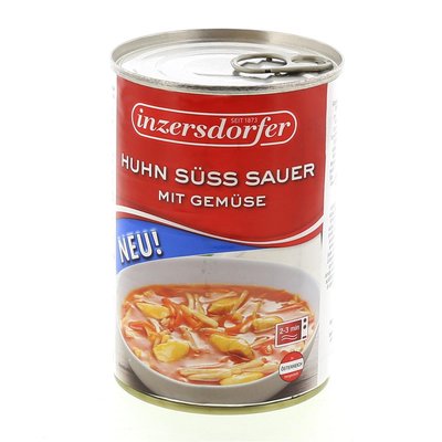 Bild von Inzersdorfer Huhn süß-sauer mit Gemüse
