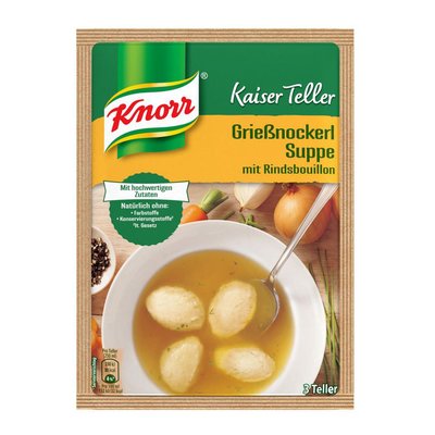 Bild von Knorr Kaiserteller Grießnockerlsuppe