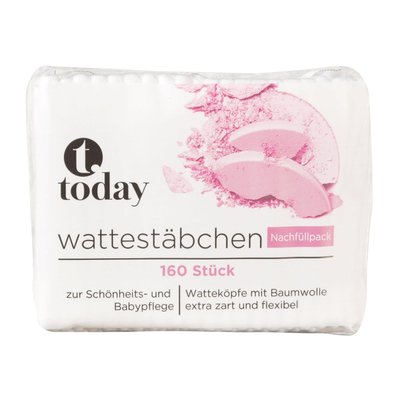 Bild von Today Wattestäbchen Nachfüllpack
