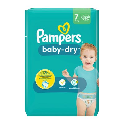 Bild von Pampers Baby Dry Gr. 7 Windeln