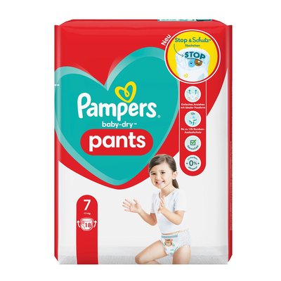 Bild von Pampers Baby Dry Pants Gr. 7 Windeln