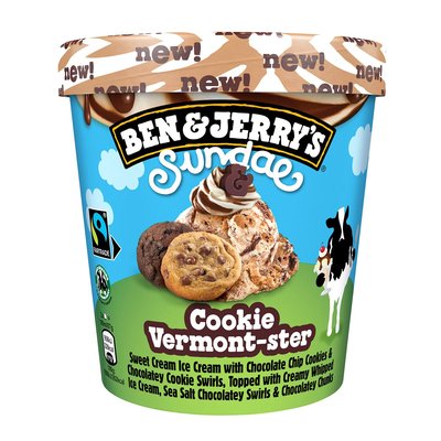 Bild von Ben & Jerry's Sundae Cookie Vermon-ster