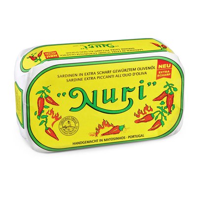 Bild von Nuri Sardinen in extra scharf gewürztem Olivenöl