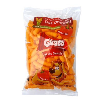 Bild von Gusto Pufuleti Maissnack Paprika