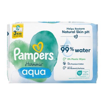 Bild von Pampers Feuchte Tücher Aqua