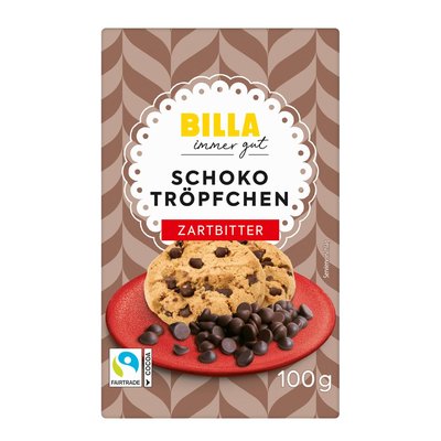 Bild von BILLA Schokotropfen Zartbitter