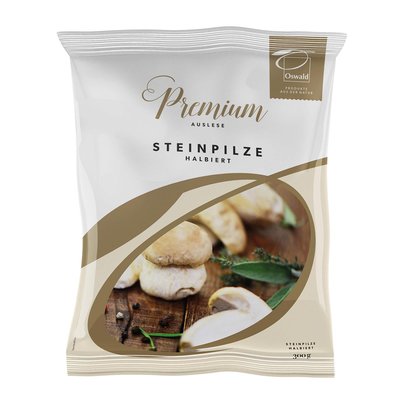 Bild von Oswald Steinpilze halbiert