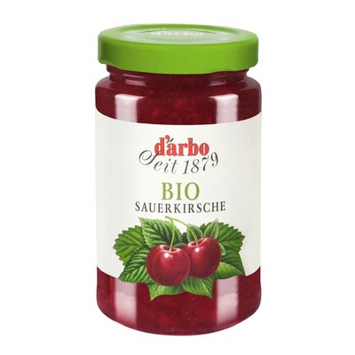 Bild von Darbo Bio Weichsel Fruchtaufstrich