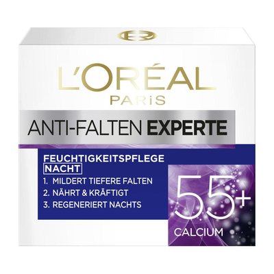Bild von L'Oreal Anti-Falten Nachtcreme 55+