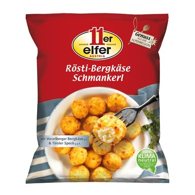 Bild von 11er Rösti Bergkäse Schmankerl