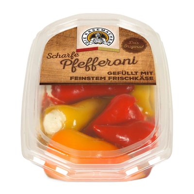 Bild von Scharfe Pfefferoni mit Frischkäse - Die Käsemacher