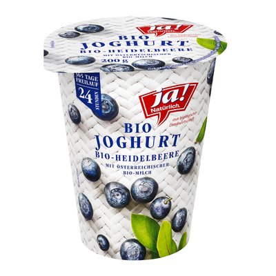 Bild von Ja! Natürlich Heidelbeere Fruchtjoghurt