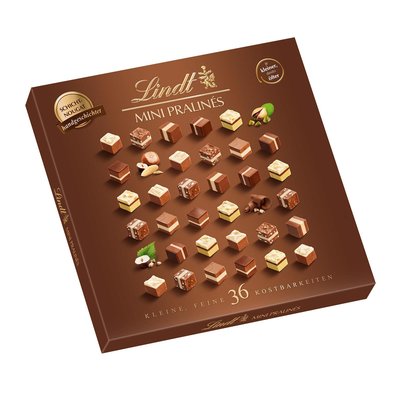 Bild von Lindt Mini Pralinen Nougat
