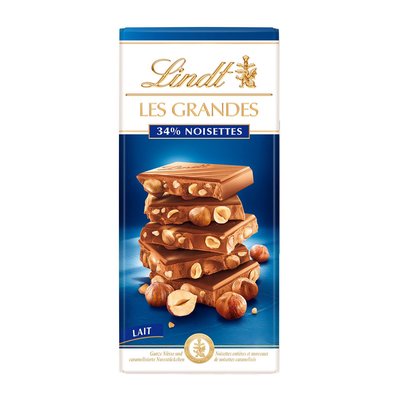 Bild von Lindt Les Grandes Milch Noisette