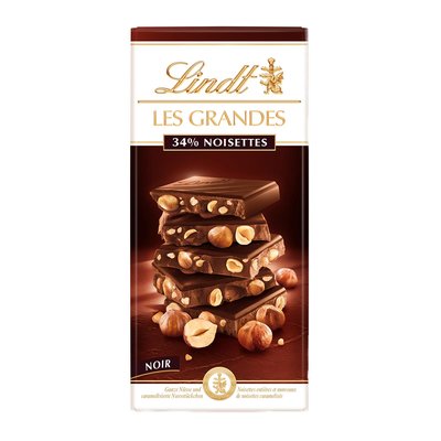 Bild von Lindt Les Grandes Noir Noisette
