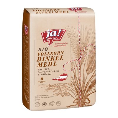 Bild von Ja! Natürlich Dinkelvollkornmehl