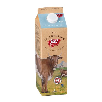 Bild von Ja! Natürlich Leichtmilch länger frisch 0.9%