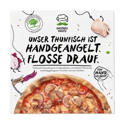 Bild von Gustavo Gusto Pizza Tonno e Cipolla