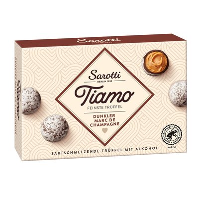 Bild von Sarotti Tiamo Dunkler Champagner Trüffel