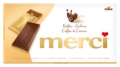 Bild von merci Kaffee-Sahne Tafel
