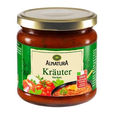 Bild von Alnatura Tomate Kräutersauce