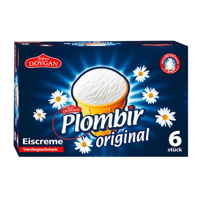 Bild von Dovgan Plombir Original Eiscreme