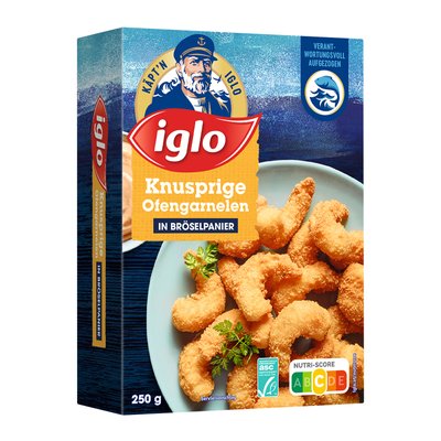 Bild von Iglo Knusprige Ofengarnelen