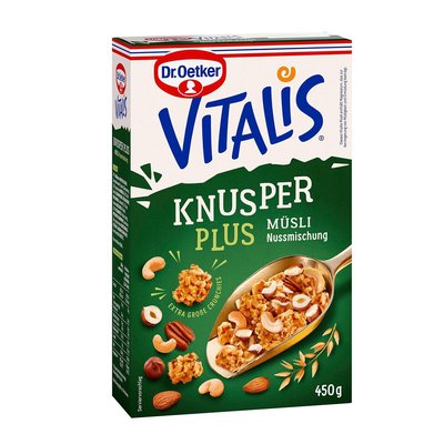 Bild von Dr. Oetker Vitalis Knusper Plus Müsli Nussmischung