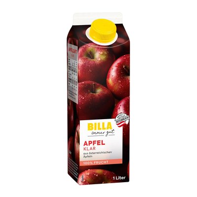 Bild von BILLA Apfelsaft klar