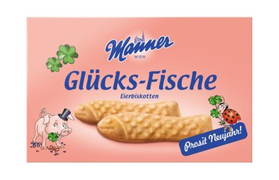 Bild von Manner Glücksfische Eierbiskotten