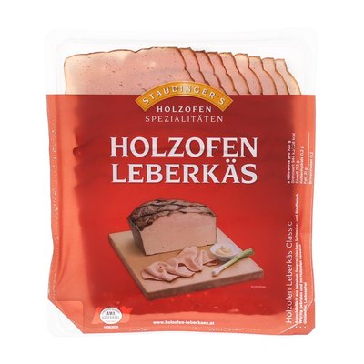 Bild von Staudinger Holzofen Leberkäs Geschnitten