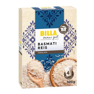 Bild von BILLA Basmatireis im Kochbeutel
